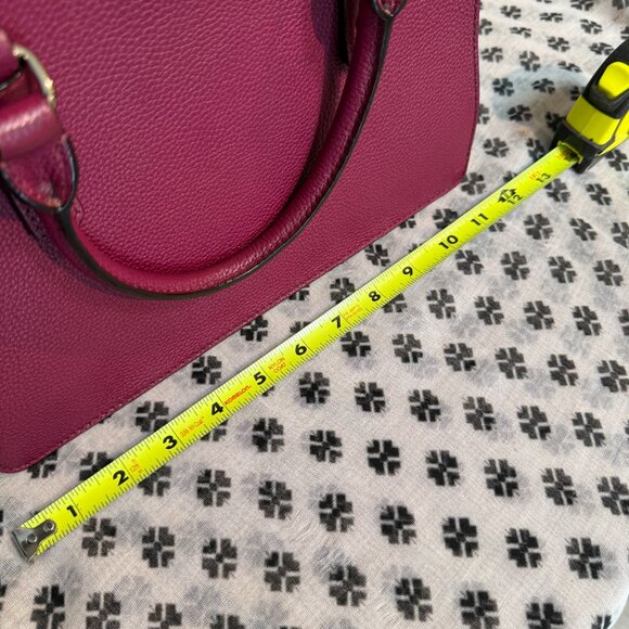 KATE SPADE New York Berry Pebbled Leather Satchel/Crossbody with Gold Hardware - Picture 8 of 15